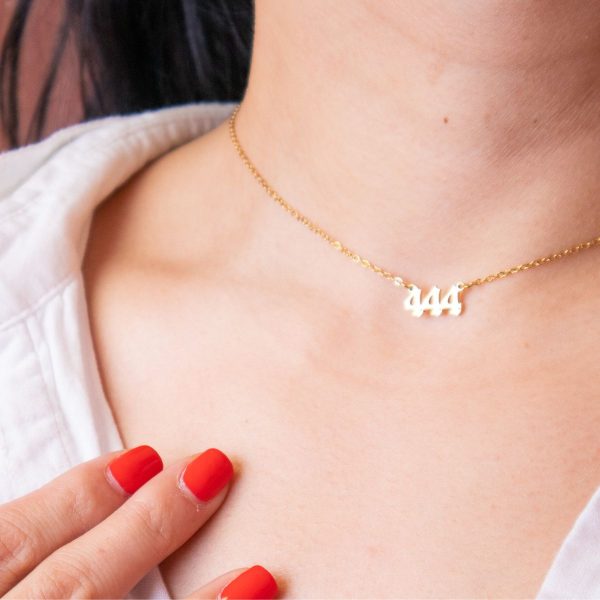 444 Angel Number Jewelry Set - Image 6