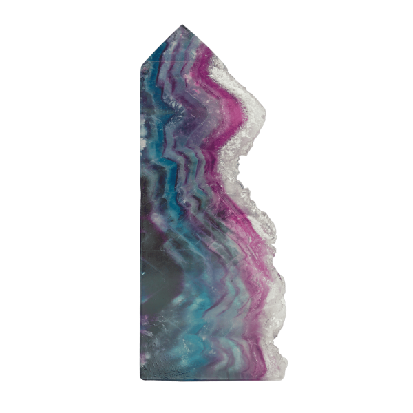 Fluorite Geode Point - Image 3