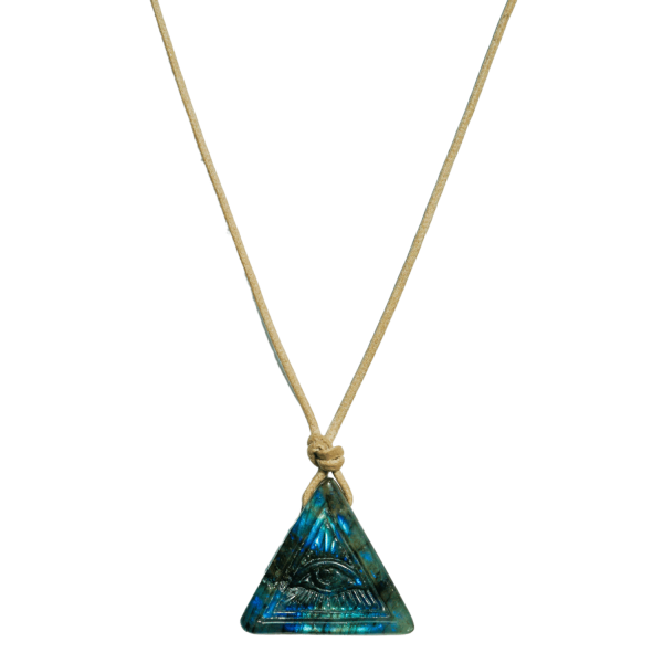 Labradorite All-Seeing Eye Necklace