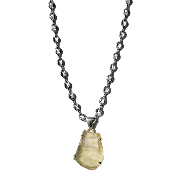 Libyan Gold Tektite Necklace