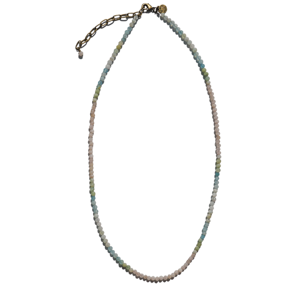 Morganite Micro Necklace