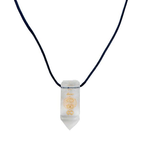 91688 Clear Quartz Necklace - Image 3
