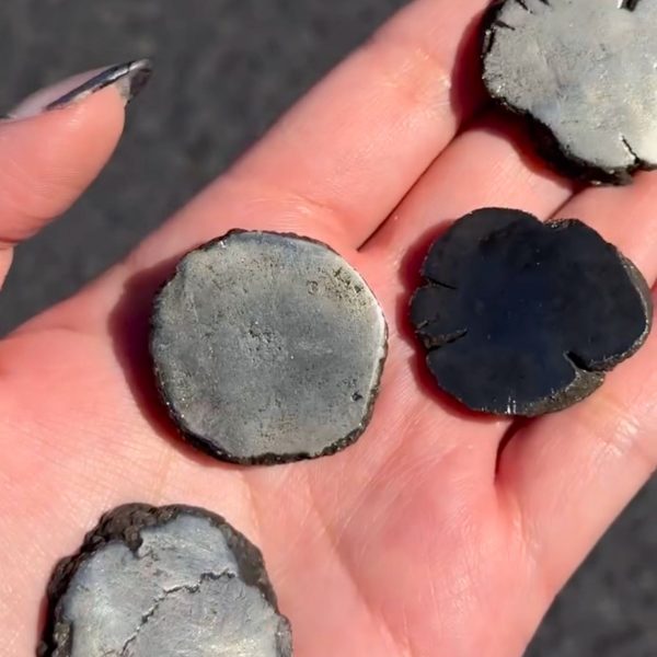 Pyrite with Marcasite Slice - Image 2