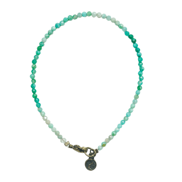 Russian Amazonite Micro Bead Bracelet