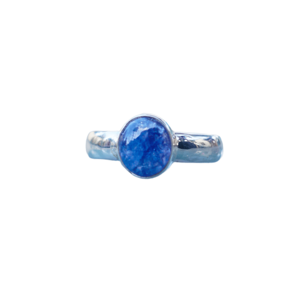 Tanzanite Sterling Silver Ring - Image 2