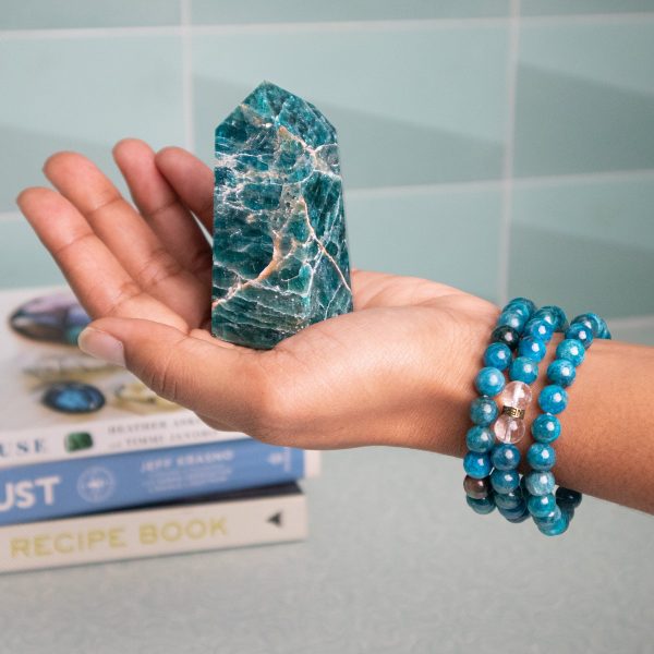 Blue Apatite Bracelet - Image 2