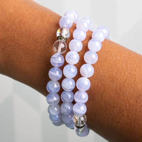 Blue Lace Agate Bracelet - Image 5