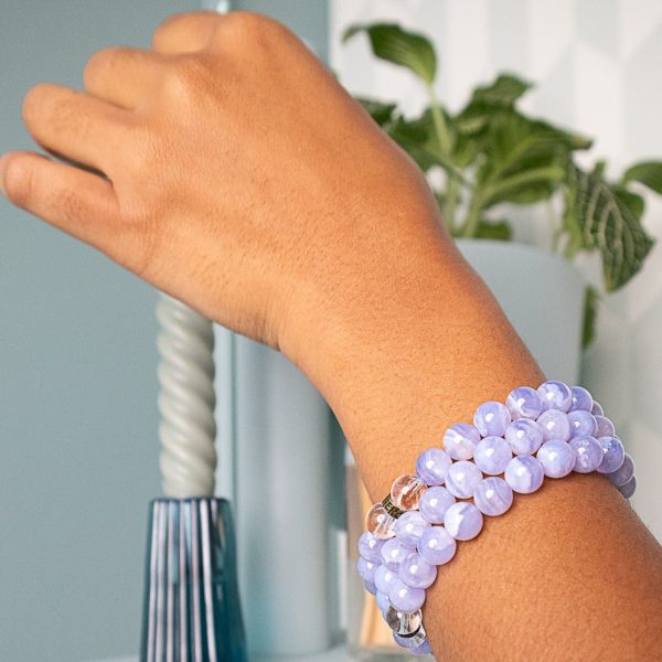 Blue Lace Agate Bracelet - Image 2