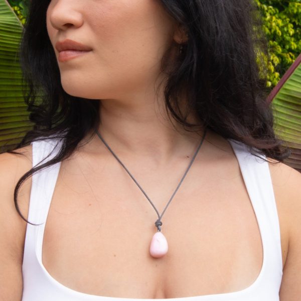 Pink Opal Adjustable Necklace - Image 2