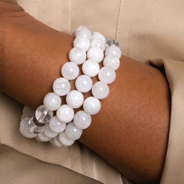 Rainbow Moonstone Bracelet - Image 3