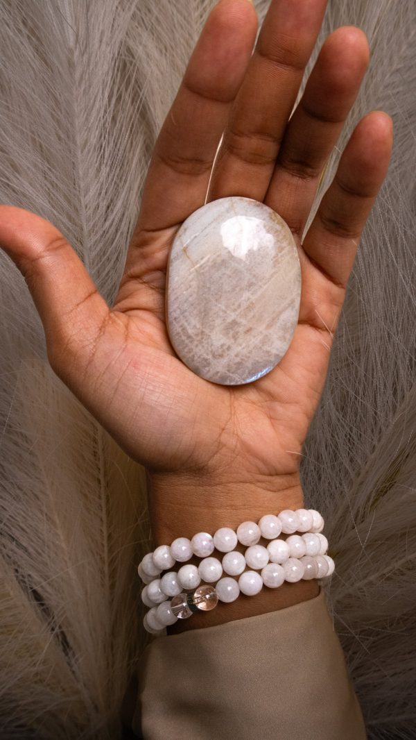 Rainbow Moonstone Bracelet - Image 4