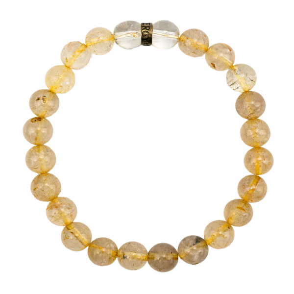 Rutilated Quartz Bracelet