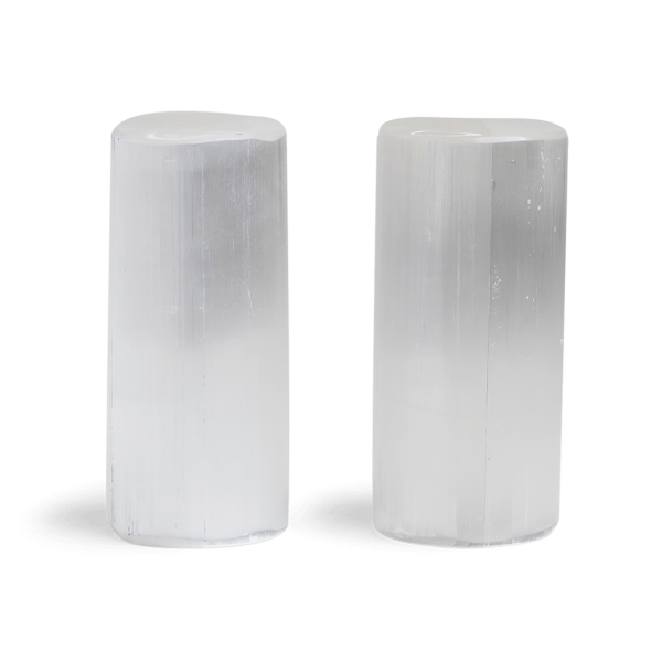 Selenite Harmonizers - Set of 2