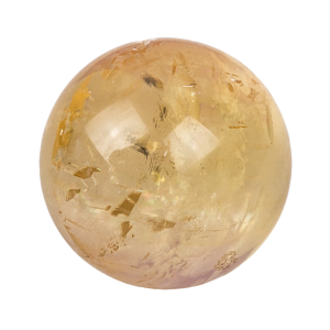 Yellow Optical Calcite Sphere