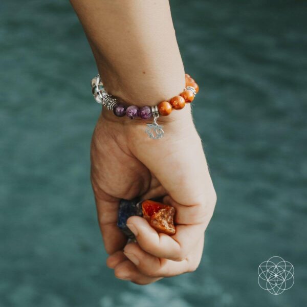 7 Chakra Bracelet and Stones Set - Image 2
