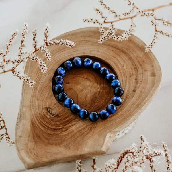 Blue Tiger’s Eye Bracelet - Image 6