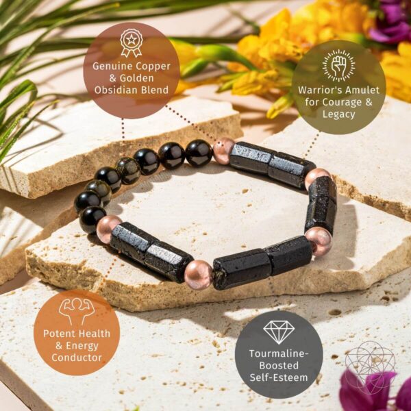 Born to Thrive - Copper Bracelet of Power - Image 2