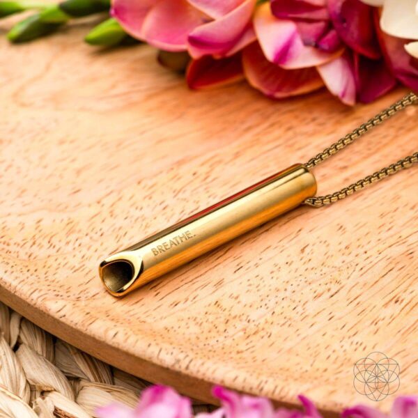 BREATHE. and Cycle Breaker - Mindfulness Breathing Necklaces - Image 2