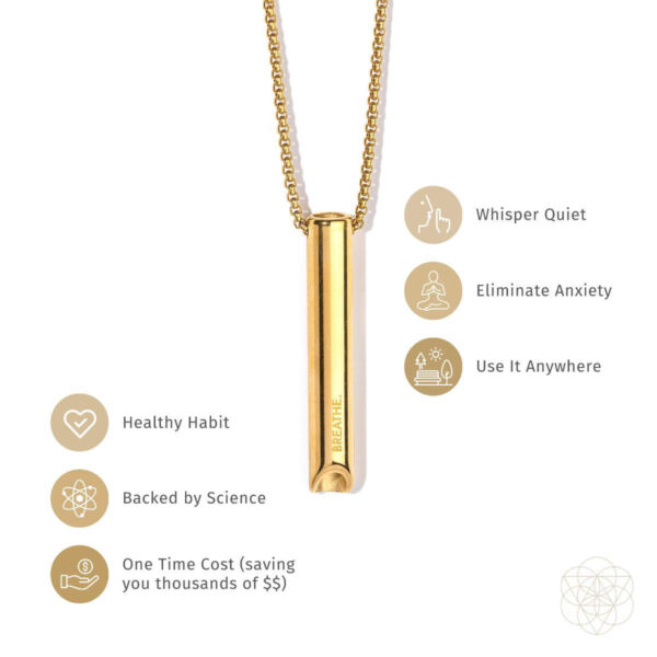BREATHE. and Cycle Breaker - Mindfulness Breathing Necklaces - Image 6