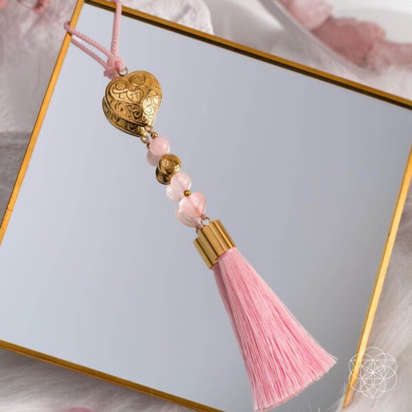 Car Guardian - ‘You Are Loved’ Heart Charm Tassel - Image 7