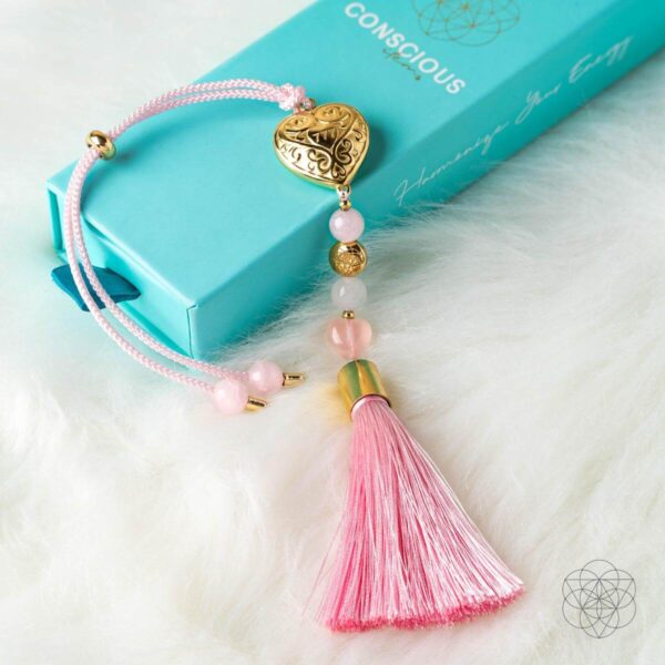 Car Guardian - ‘You Are Loved’ Heart Charm Tassel - Image 4