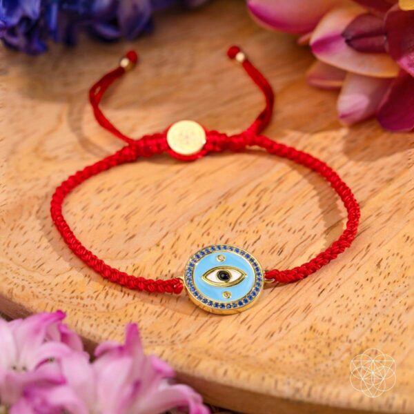Evil Eye Guardian - Four-Strand Red String Bracelet - Image 5