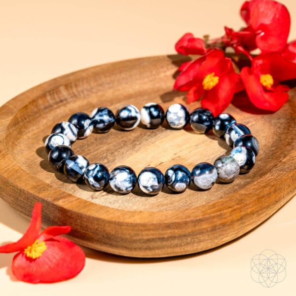 Exotic Orca Agate Bracelet of Deep Healing - Image 5