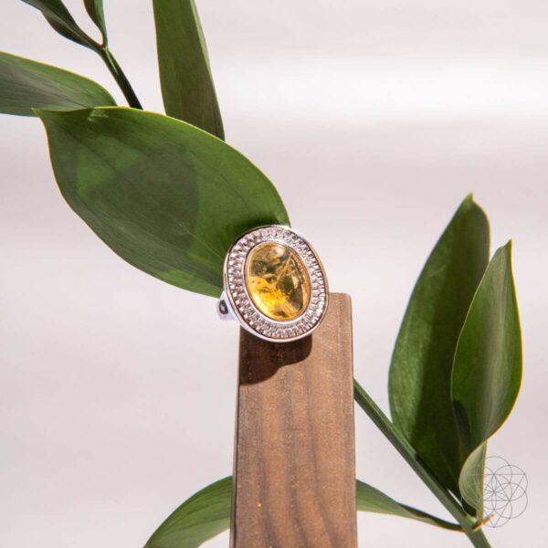 Eye of The Sun - Silver Aura Ring of Attraction - Image 5
