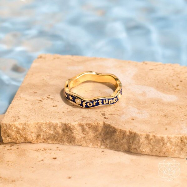 Fortune Magnet - Aquamarine Ring of Prosperity - Image 6