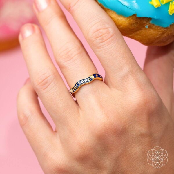 Fortune Magnet - Aquamarine Ring of Prosperity - Image 2