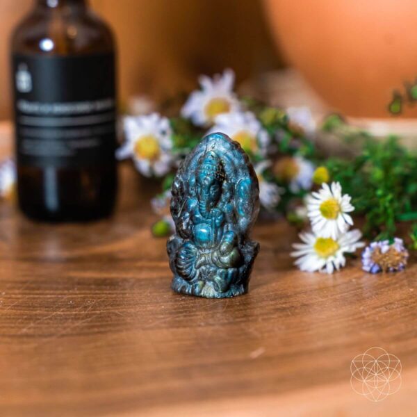 God of Luck: Crystal Ganesh Statue - Image 2