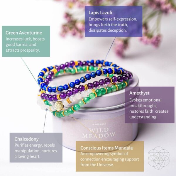 Good Karma Bracelet Set of Luck & Success Pack of 4 - Image 4