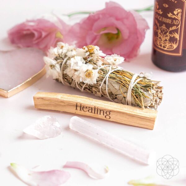 Heal My Heart - Holistic Healing Smudge Kit (5 pieces) - Image 4