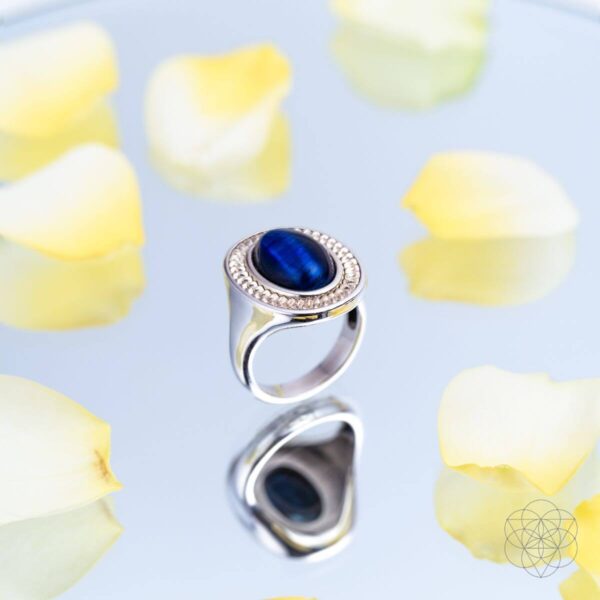 I Am Fearless: Dragon’s Eye Silver Ring of Protection - Image 5