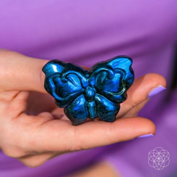 I Am Reborn - Labradorite Carving of Transformation - Image 5