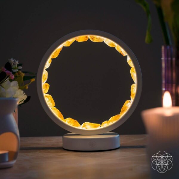 Infinite Abundance: Citrine Lamp of Manifestation - Image 4