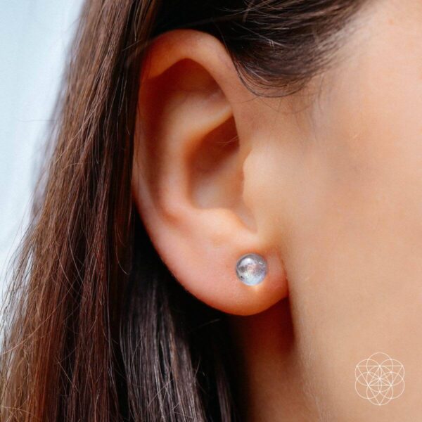 Labradorite Stabilization Earrings - Image 2