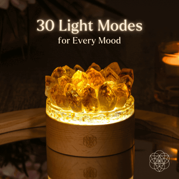 Turn My Life to Gold - Midas Citrine Lamp - Image 2