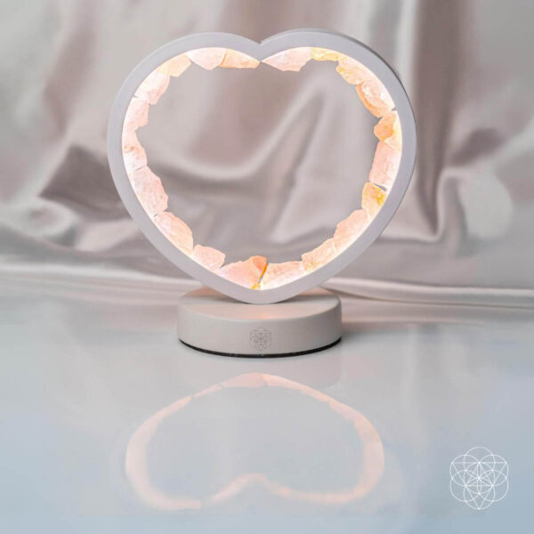Love Magnet - Rose Quartz Heart Lamp - Image 7