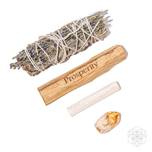 Manifest Miracles - Prosperity Smudging Kit (5 Pieces) - Image 3