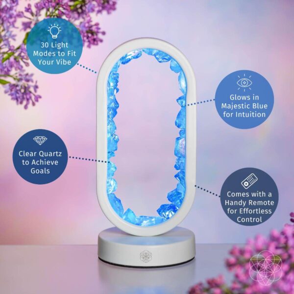 Manifest Success - Clear Quartz Lamp of Achievement - Image 3
