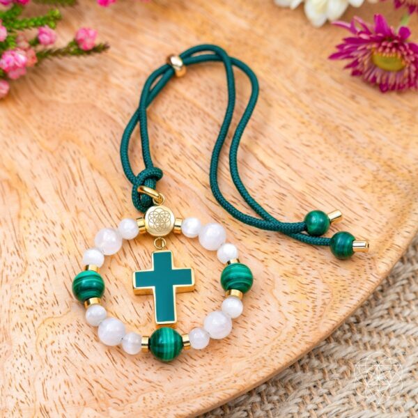 Mindful Journey - Cross Charm Tassel of Safe Travels - Image 6