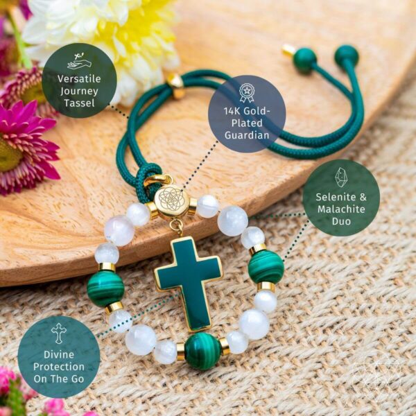 Mindful Journey - Cross Charm Tassel of Safe Travels - Image 3