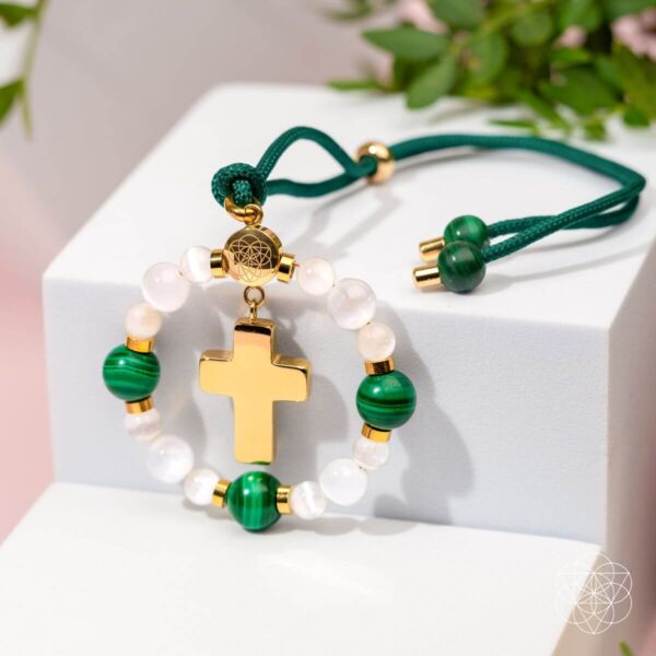 Mindful Journey - Cross Charm Tassel of Safe Travels - Image 4