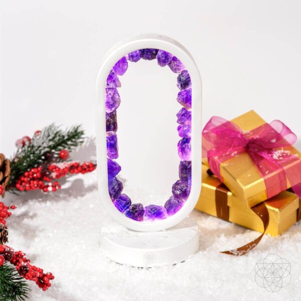 Portal to Peace - Amethyst Lamp of Stress Relief - Image 7