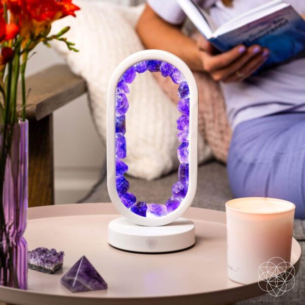 Portal to Peace - Amethyst Lamp of Stress Relief - Image 5