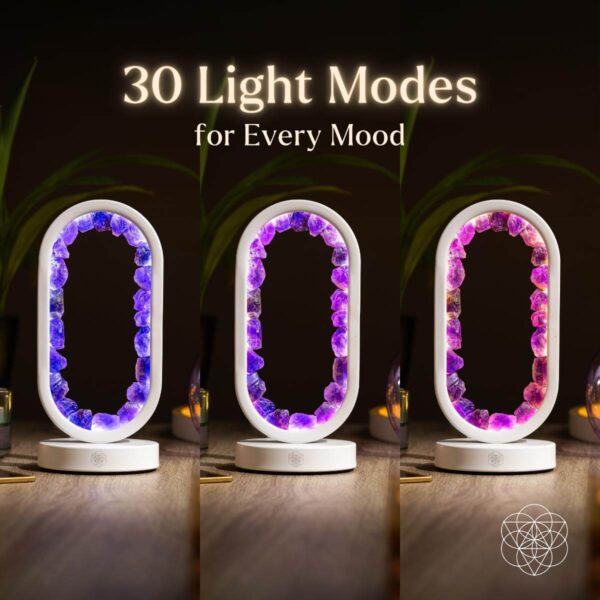 Portal to Peace - Amethyst Lamp of Stress Relief - Image 2