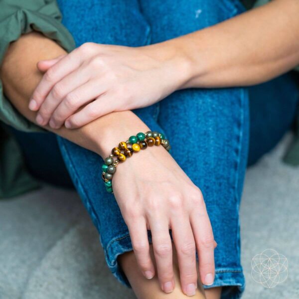 Powerhouse of Success - Trio of Stones Bracelet Bundle - Image 3