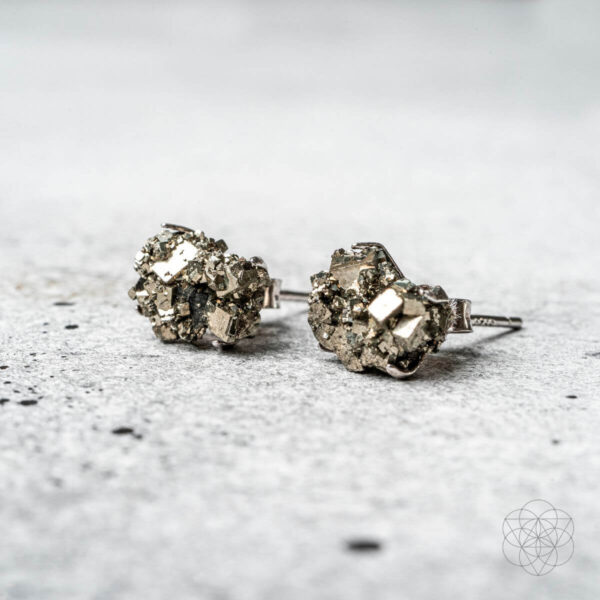 Pyrite Earrings of Wealth - Image 6