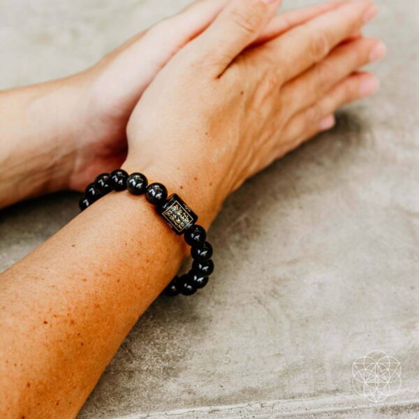 Rainbow Obsidian Protection Bracelet - Image 2